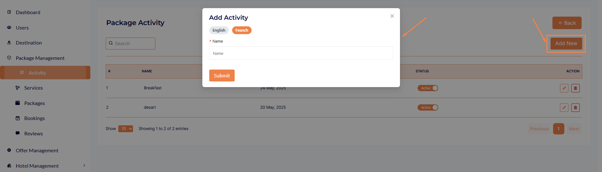 Activity