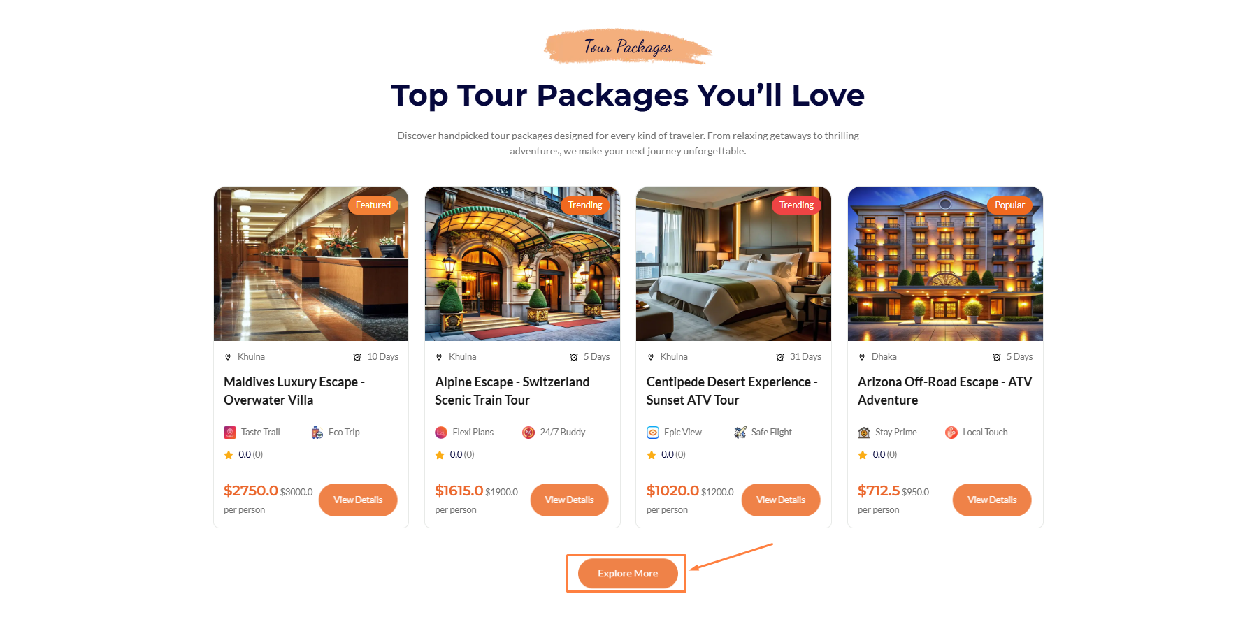 Tour Packages