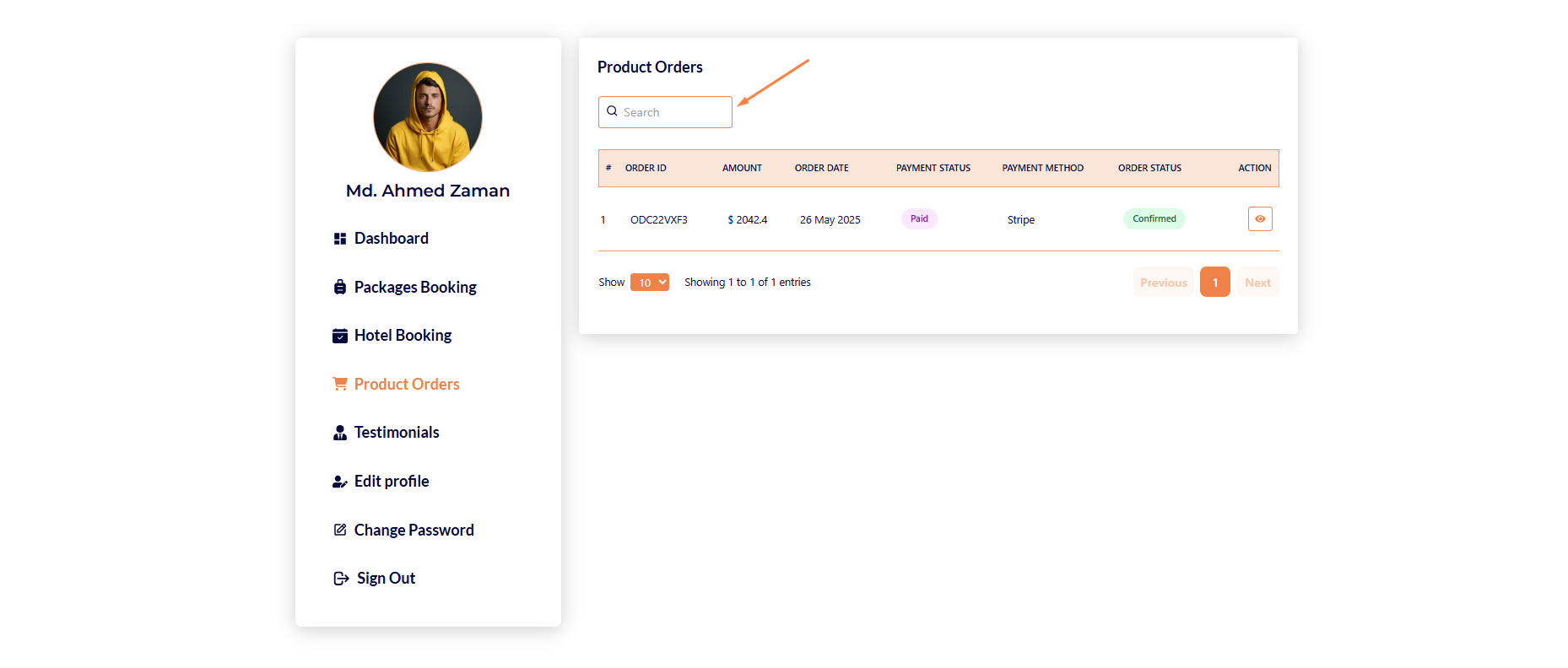 Product Orders